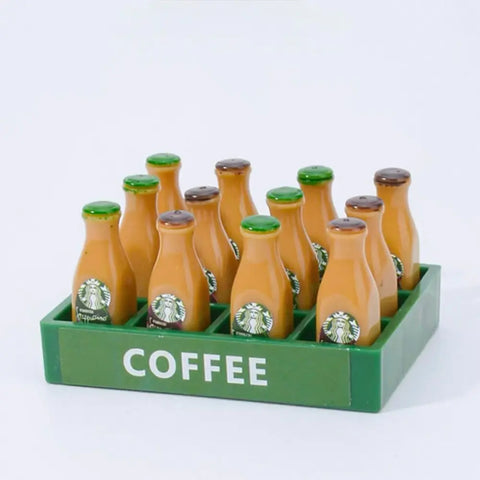 Miniature Coffee World Playful Desktop Decoration