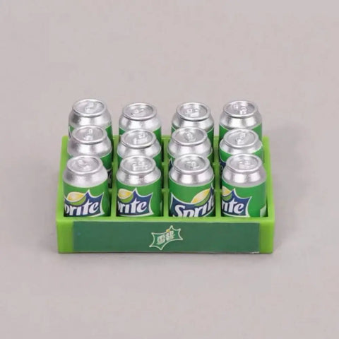 Mini Soft Drink Collection Fun Miniature Display