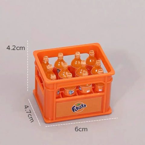 Mini Soft Drink Collection Fun Miniature Display