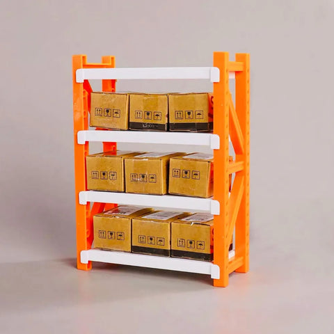 1/12 Scale Miniature Storage Rack & Goods Shelf Collection