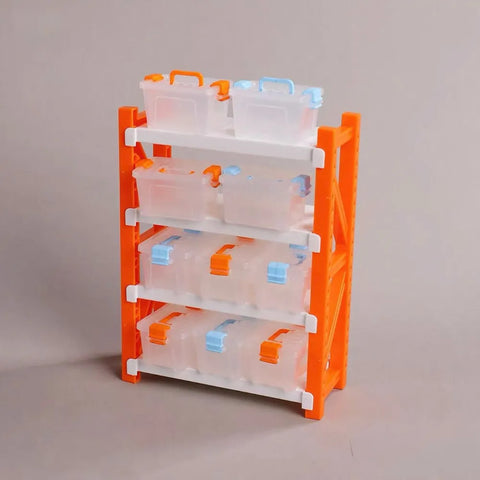 1/12 Scale Miniature Storage Rack & Goods Shelf Collection