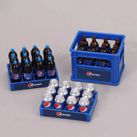Mini Soft Drink Collection Fun Miniature Display