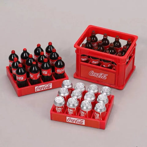 Mini Soft Drink Collection Fun Miniature Display