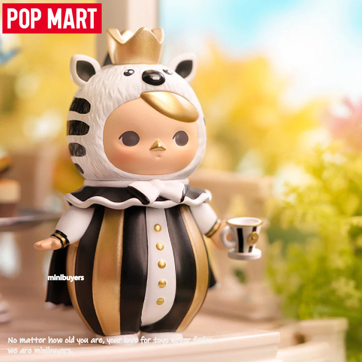 POP MART Pucky Animal Tea Party Series Blind Box Art Toy