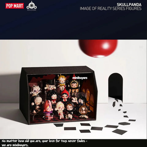 POP MART SKULLPANDA Image Of Reality Series Figure Blind Box