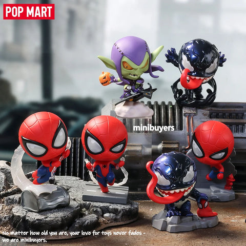 POP MART Marvel Spider-Man & Maximum Venom Series 12 Blind Box Figures Sealed