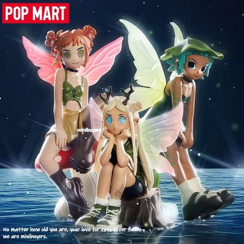 POP MART Peach Riot Punk Fairy Series Art Toy Figure Blind Box