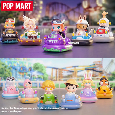 POP MART POP CAR Bumper Car Series Art Toy Figure Blind Box