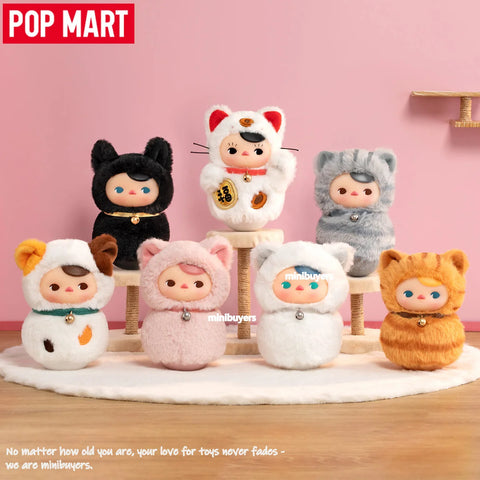 POP MART PUCKY Roly-Poly Kitty Series-Vinyl Plush Blind Box