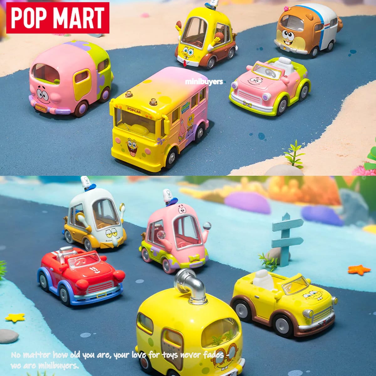 2023 SpongeBob Sightseeing Car Series | POP MART Blind Box