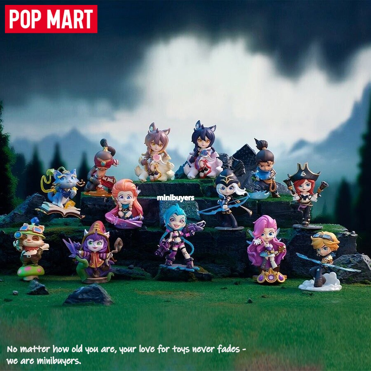 POP MART League of Legends Classic Characters Blind Box 2023 