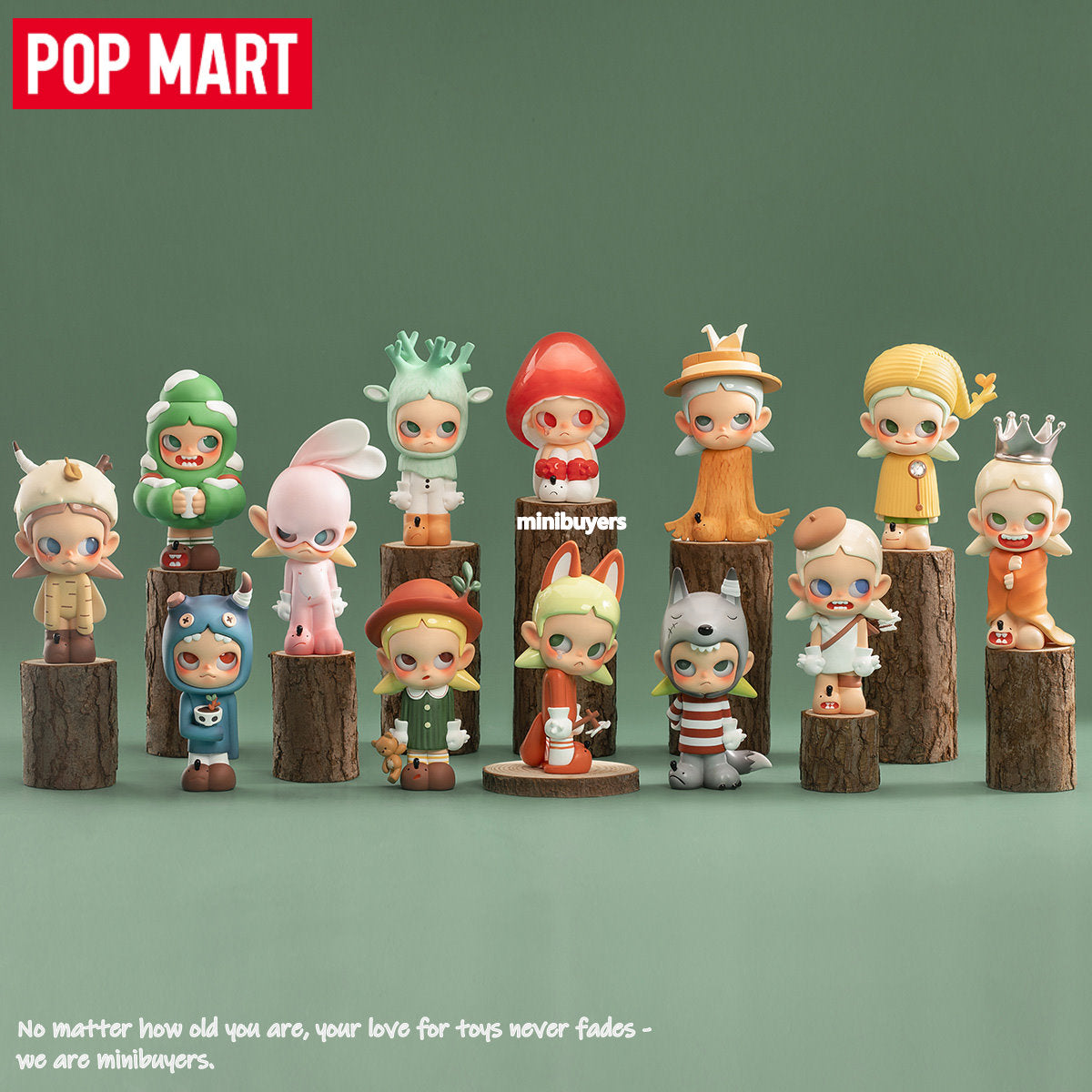 POP MART Zsiga Forest Series | 2023 Art Toy Blind Box Figures