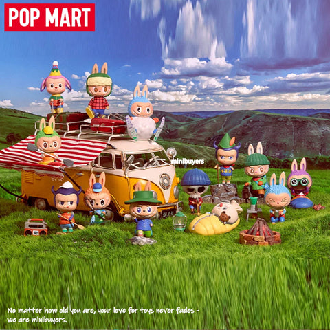 POP MART Labubu Monster Camping Series Blind Box Figure