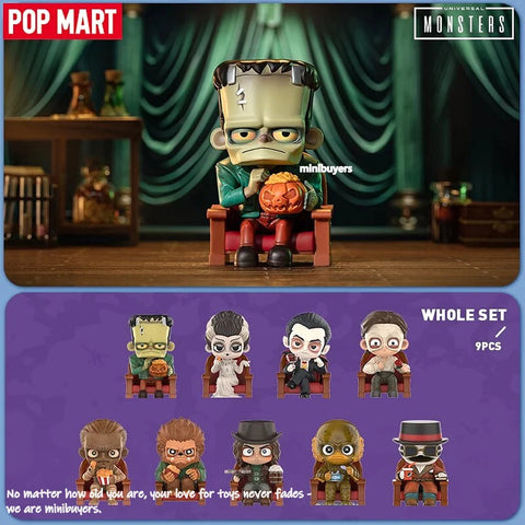 POP MART Universal Monsters Alliance Series Figure Blind Box 2023