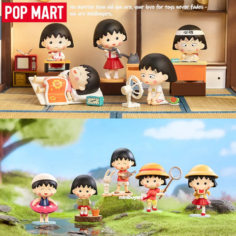 POP MART Chibi Maruko-Chan's Interesting Life Series Figure Blind Box 2023