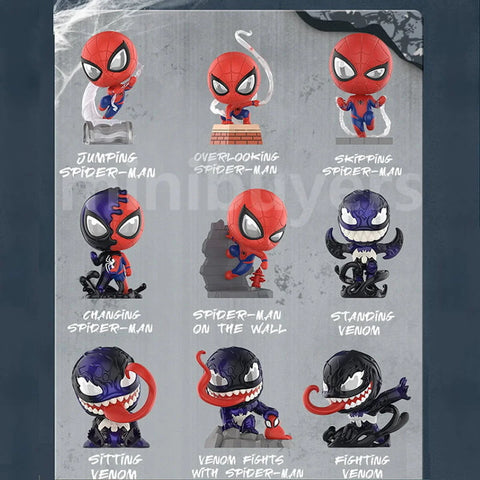 POP MART Marvel Spider-Man & Maximum Venom Series 12 Blind Box Figures Sealed