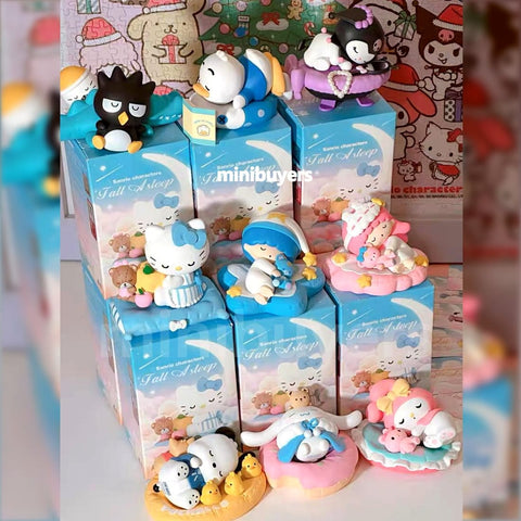 POP MART x Sanrio Fall Asleep Series | 2023 Blind Box Figures