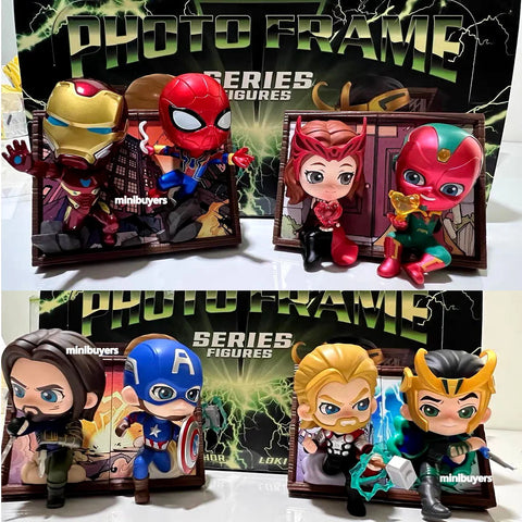 POP MART Marvel Photo Frame Series Figure Blind Box