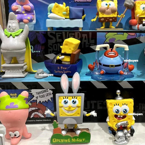 POP MART SpongeBob Life Transitions Series Figure Blind Box