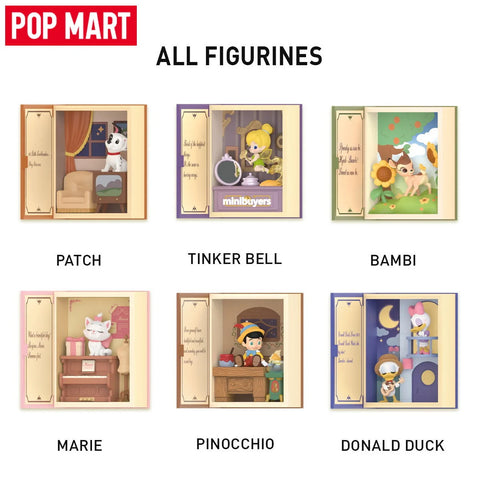 POP MART Disney Classic Fairy Tales Series Art Toy Figures Blind Box