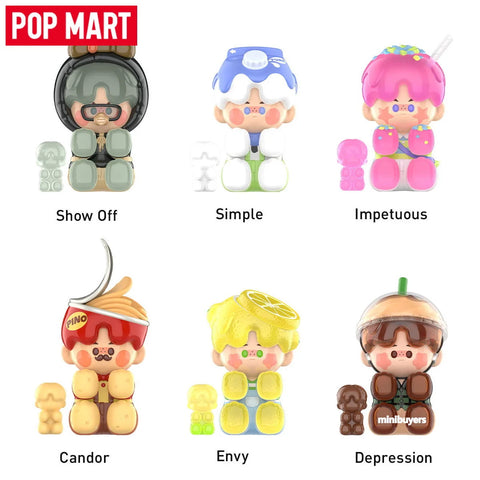 POP MART Pino Jelly Taste & Personality Quiz Series Blind Box Figure 2023