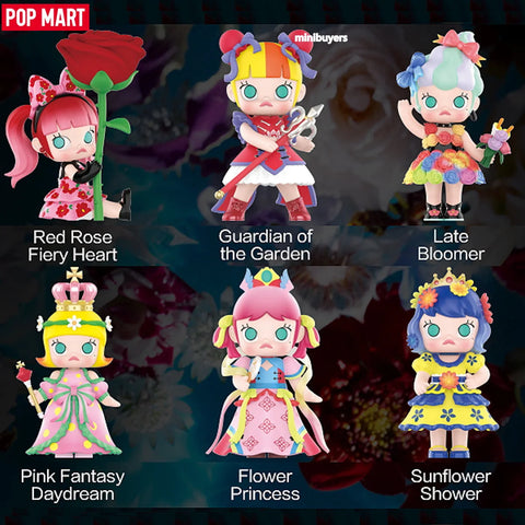 POP MART Molly x Mika Ninagawa Flower Dreaming Series Figure Blind Box