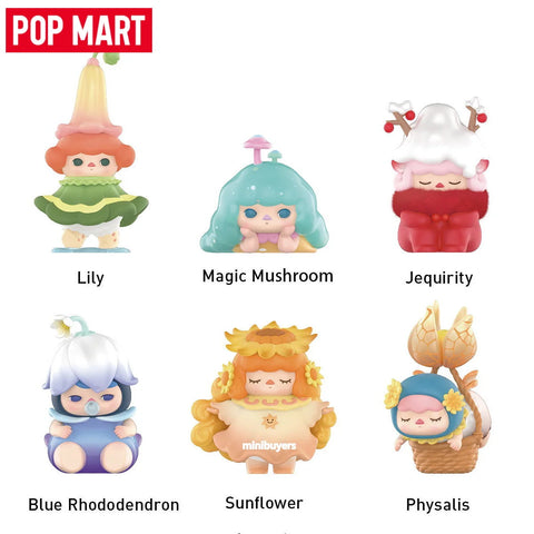 POP MART Pucky Sleeping Forest Series Art Toy Blind Box Figure 2023