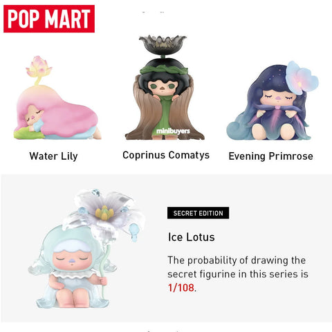 POP MART Pucky Sleeping Forest Series Art Toy Blind Box Figure 2023