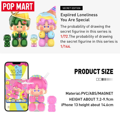 POP MART Pino Jelly Taste & Personality Quiz Series Blind Box Figure 2023