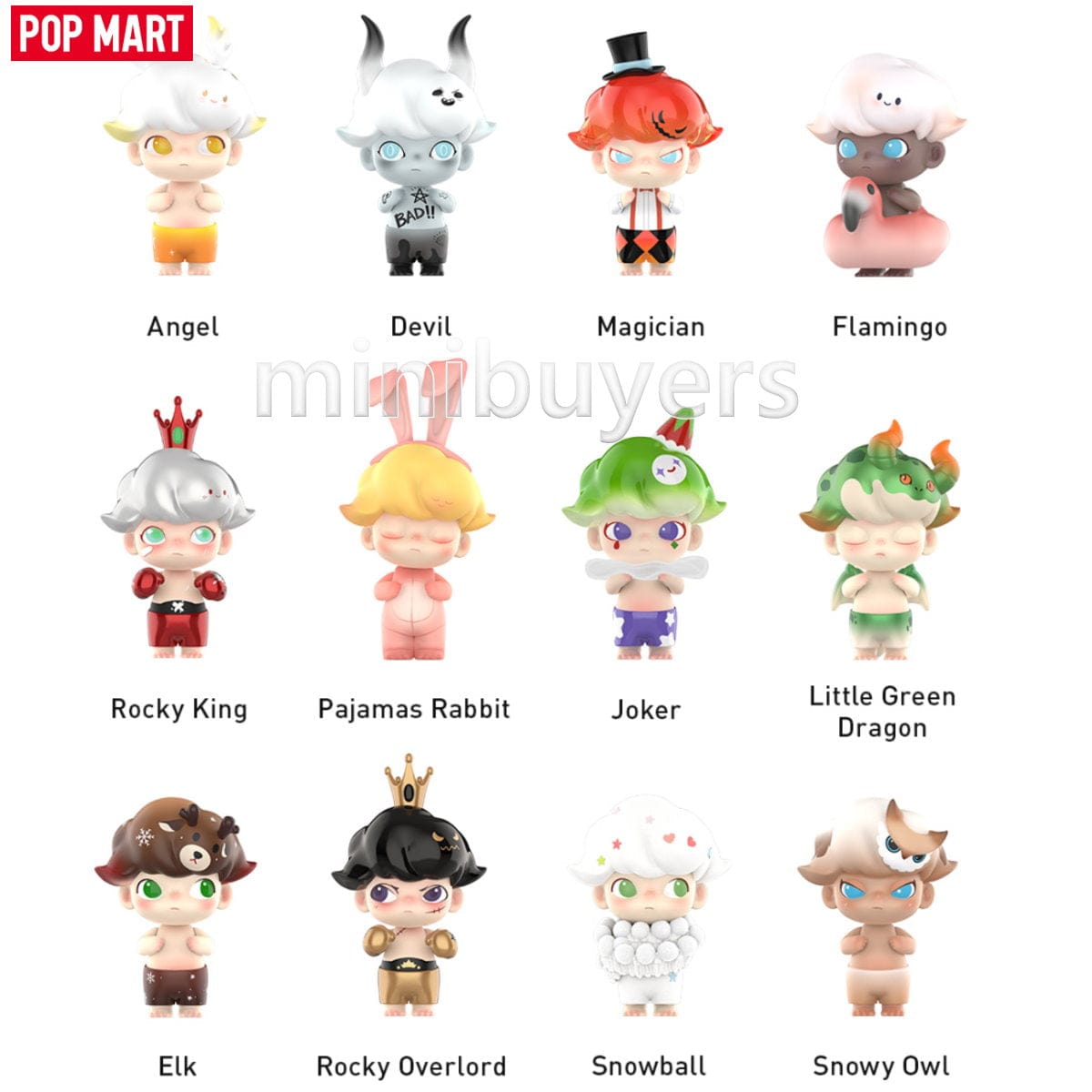 POP MART Dimoo Retro Series Art Toy Blind Box Figure 2023