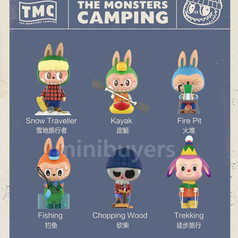 POP MART Labubu The Monster Camping Series Figure Blind Box