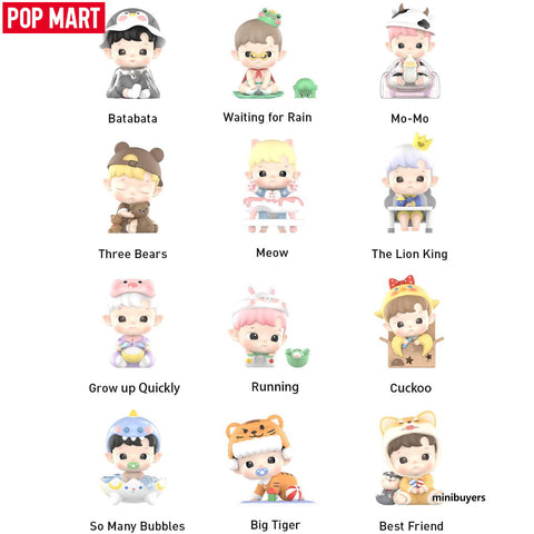 2023 POP MART Hacipupu Growth Diary Series Blind Box Figure