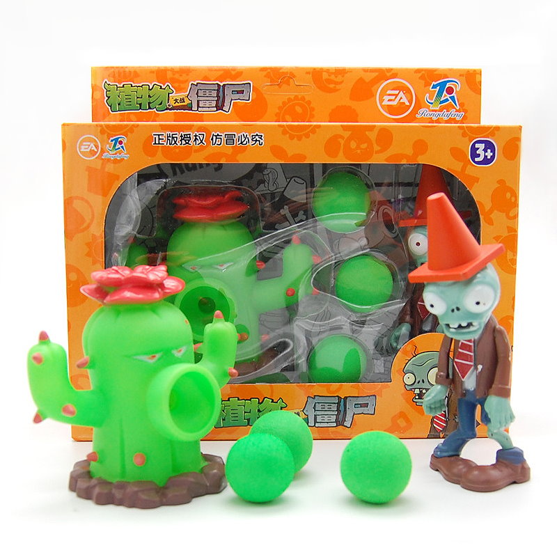 Complete Set of Plants Vs. Zombies Shooting Toy Action Figures