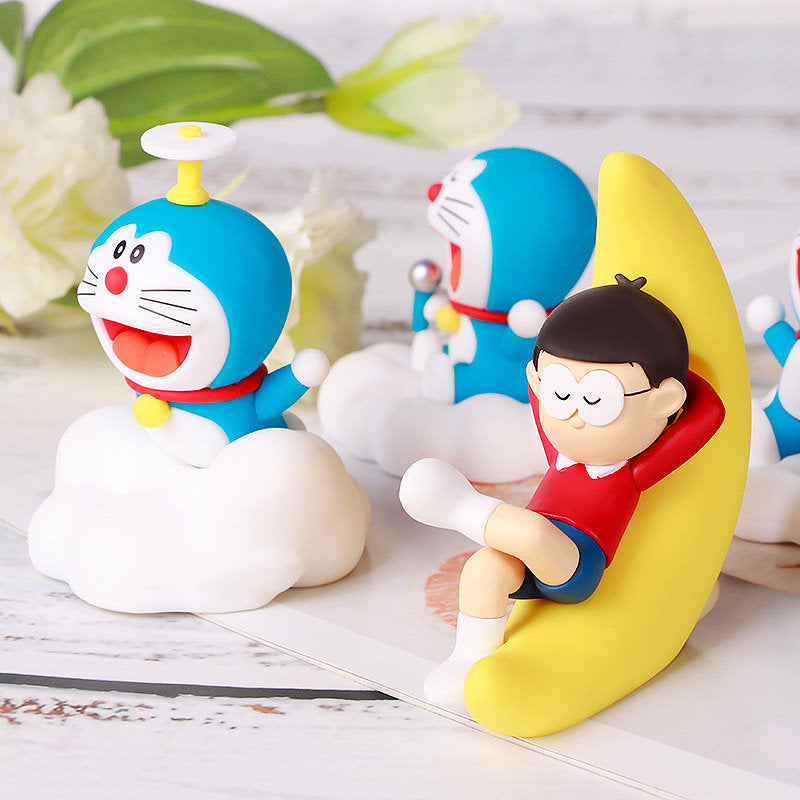 Doraemon Flying at Night Series - 3D Figure - Mini Buyers