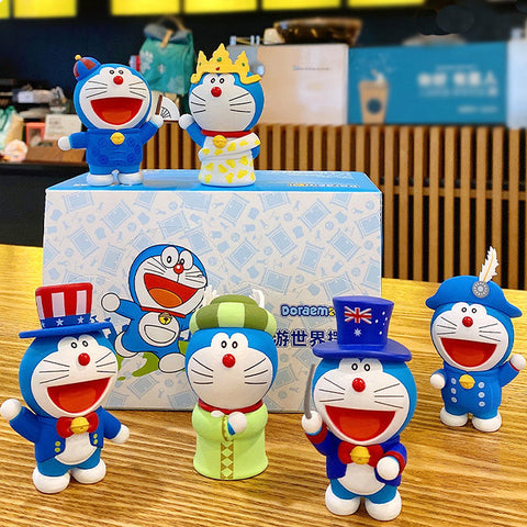 Doraemon 8cm 3D Mini Figure - National Series