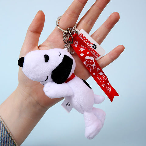 Snoopy Garden Soft Plush Keychain - Mini Buyers