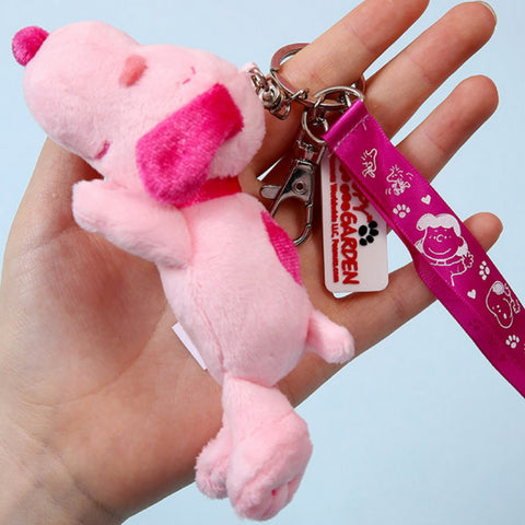 Snoopy Garden Soft Plush Keychain - Mini Buyers