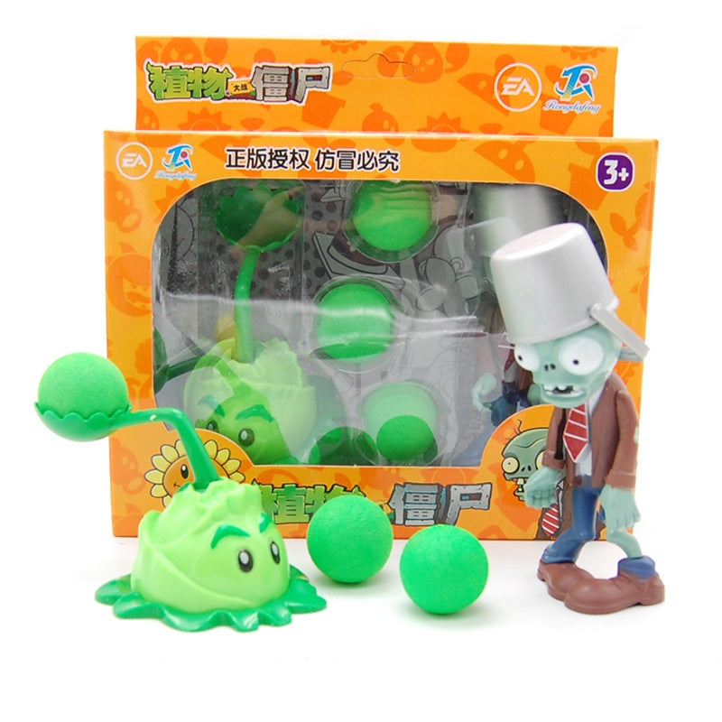 Complete Set of Plants Vs. Zombies Shooting Toy Action Figures