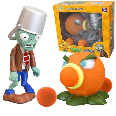 Plants Vs. Zombies Complete Set Shooting Toy Action Figure - minibuyers 