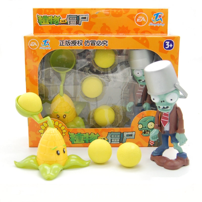 Complete Set of Plants Vs. Zombies Shooting Toy Action Figures