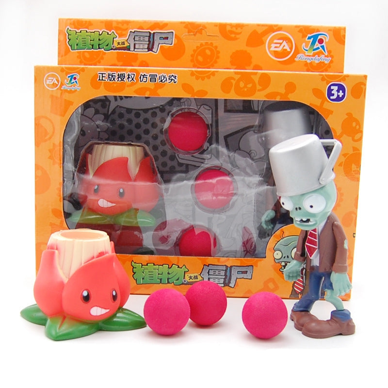 Complete Set of Plants Vs. Zombies Shooting Toy Action Figures