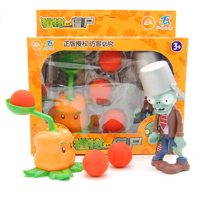 Complete Set of Plants Vs. Zombies Shooting Toy Action Figures