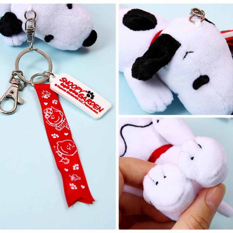 Snoopy Garden Soft Plush Keychain - Mini Buyers